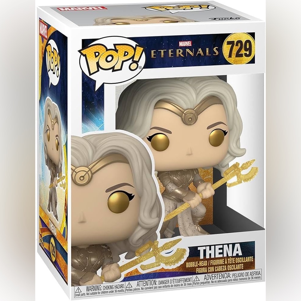 Funko Pop! Marvel Eternals Thena Figurine Vinyl Bobblehead